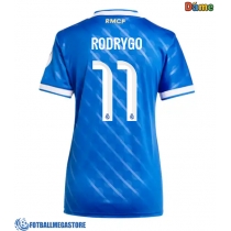 Fotballdrakt Dame Real Madrid Rodrygo Goes #11 Tredjedrakt 2025-26 Kortermet